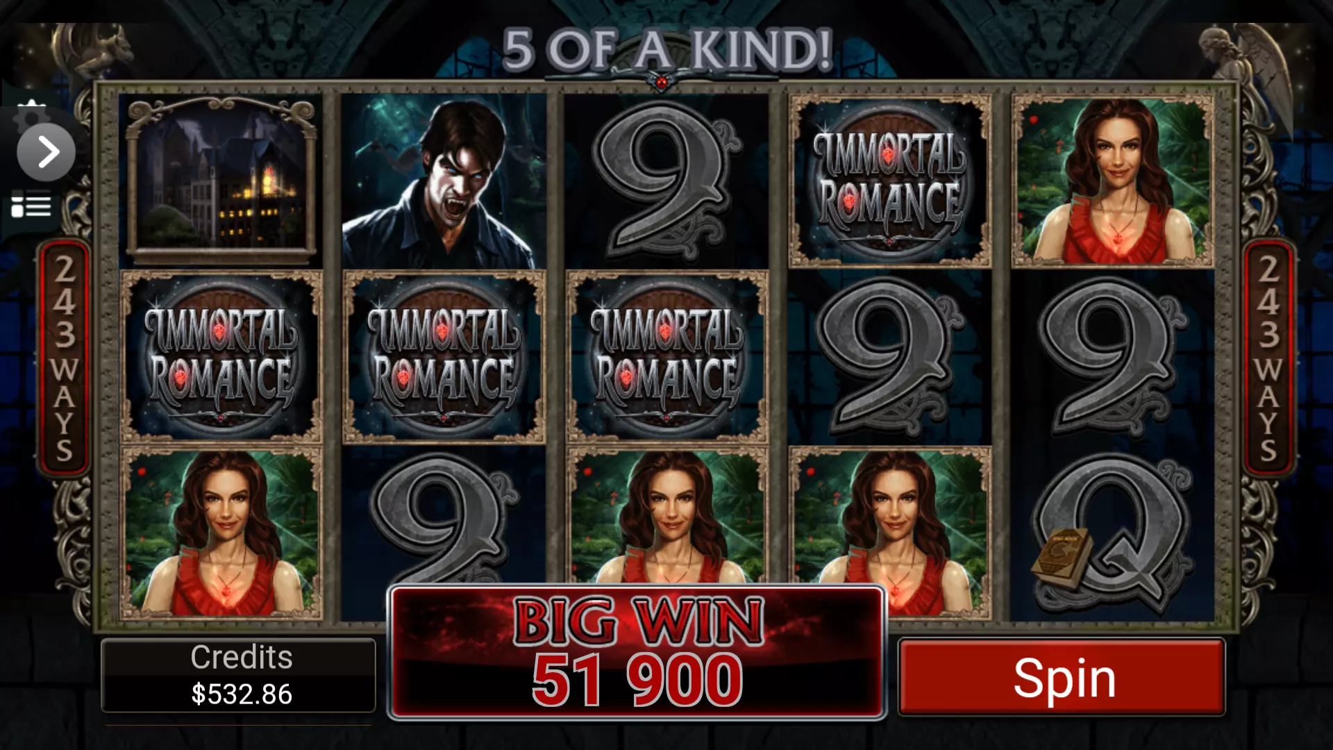 Игровой автомат Immortal Romance